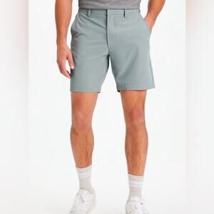 Fabletics The Only Short 8" In Shadow Grey Size M Athleisure Business Casual